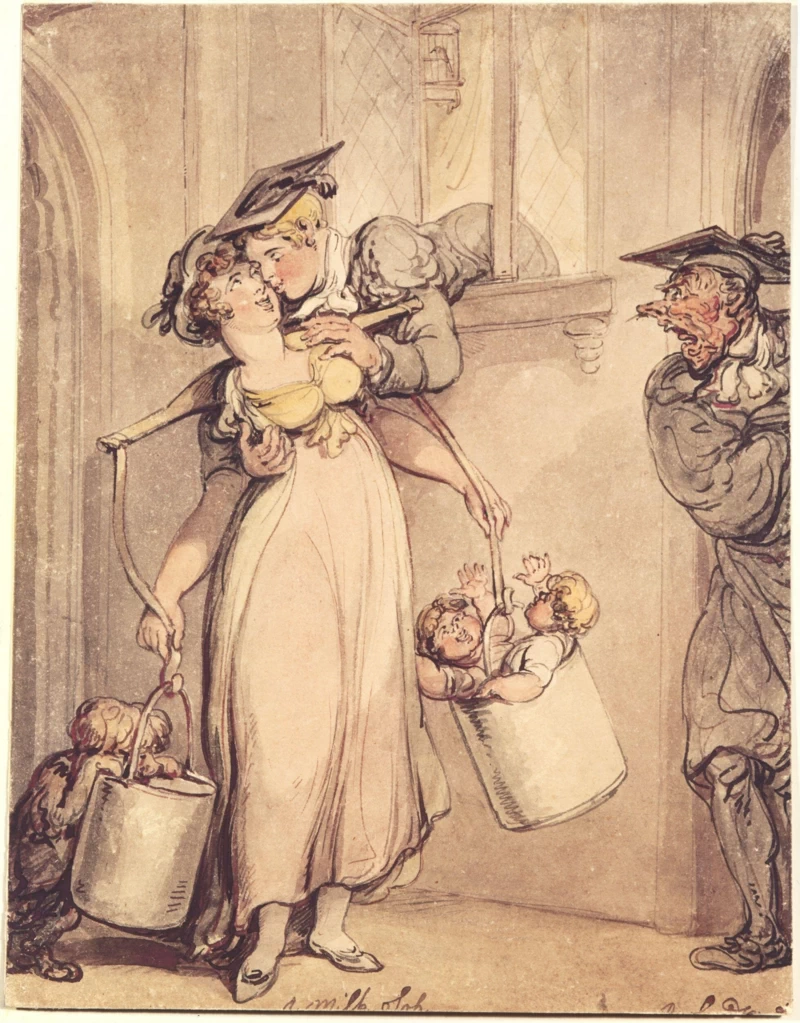 Thomas Rowlandson-170-Un Milksop